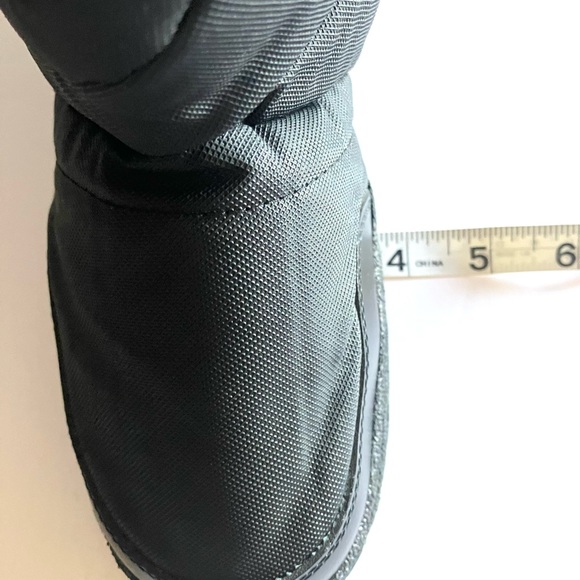 Rugged Exposure Black Mid calf Snow/Winter Size 6 Boots Style #4096 - Picture 8 of 15